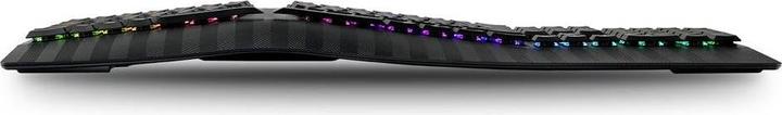 Produktbild Perixx PERIBOARD-835 BR DE, kabellose RGB-beleuchtete ergonomische mechanische Tastatur - flache bra (DE, Kabelgebunden)
