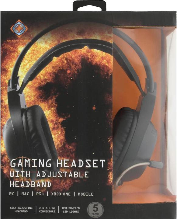 Produktbild Deltaco Gaming DH210 (Kabelgebunden)