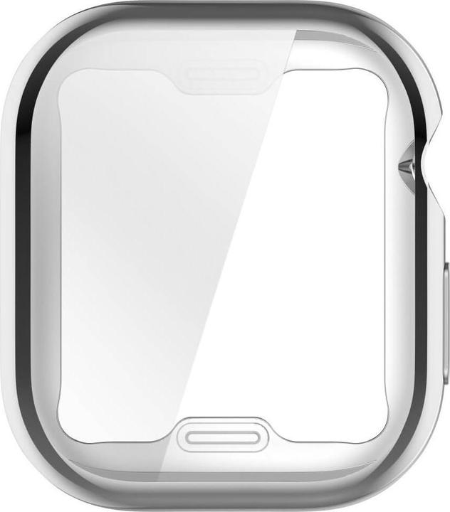 Produktbild Cover-Discount Apple Watch 10 - 42mm - Gummi Schutz Case Metall-Look