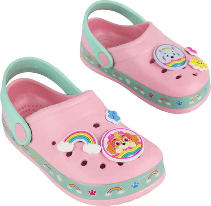 Produktbild Paw Patrol Mädchen Clogs Abzeichen