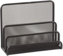 Produktbild Alba Briefständer Mesh, aus Drahtmetall, schwarz 3 Brieffächer, Masse: (B)180 x (T)90 x (H)145 mm