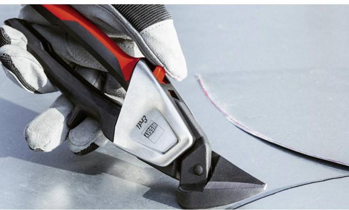 Productafbeelding Erdi Plaatschaar D39ASSL links knippen (230 mm)
