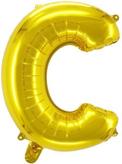 Produktbild Folienballon Buchstaben C Gold 80cm (1 x)