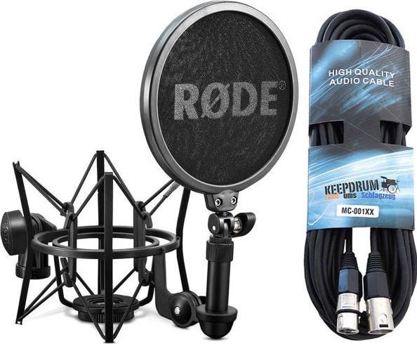 RØDE SM6 Mikrofon-Spinne mit Mikrofonkabel