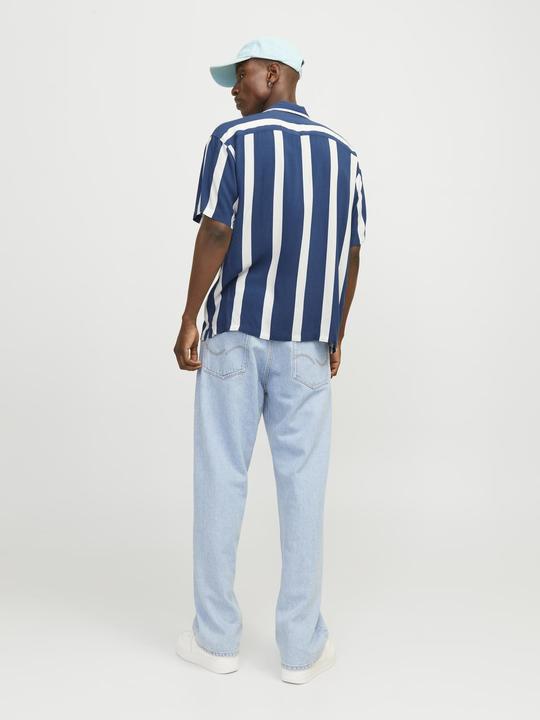 Immagine prodotto Jack & Jones Jjjeff Resort Camicia A Righe Ss Rilassata (XL)