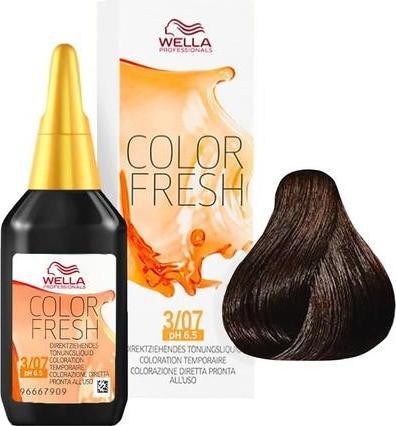 Produktbild Wella Color Fresh (3/07 Dunkelbraun Natur-Braun)