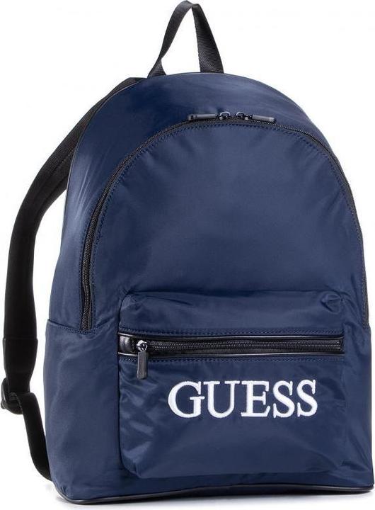 Actual product image Guess Quatro, Material, Textile Backpack, Blue, HMQUAR P0405, For Men, 16/