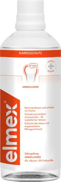 Elmex KARIESSCHUTZ Zahnspülung 12 x 100 ml (100 ml, Mouthwash)