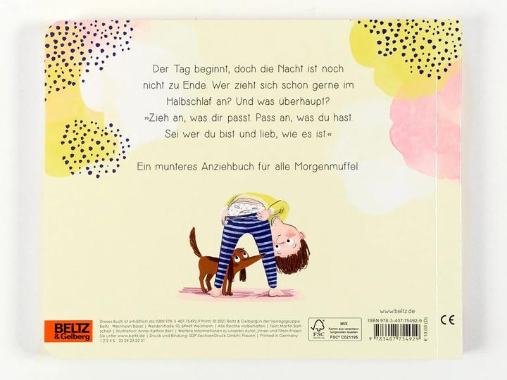 Produktbild Bin gleich fertig! (Deutsch, Martin Baltscheit, Anne-Kathrin Behl, 2021)