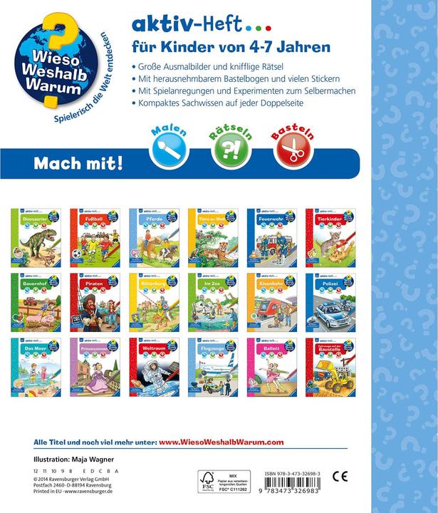 Image du produit Ravensburger Pferde (Allemand, Dominique Conte, 2014)