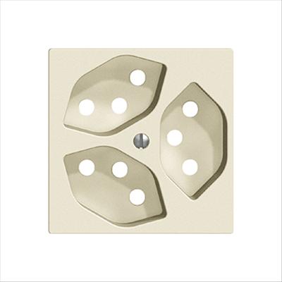 Image du produit Feller Kit de cache prise 3xT13 crema