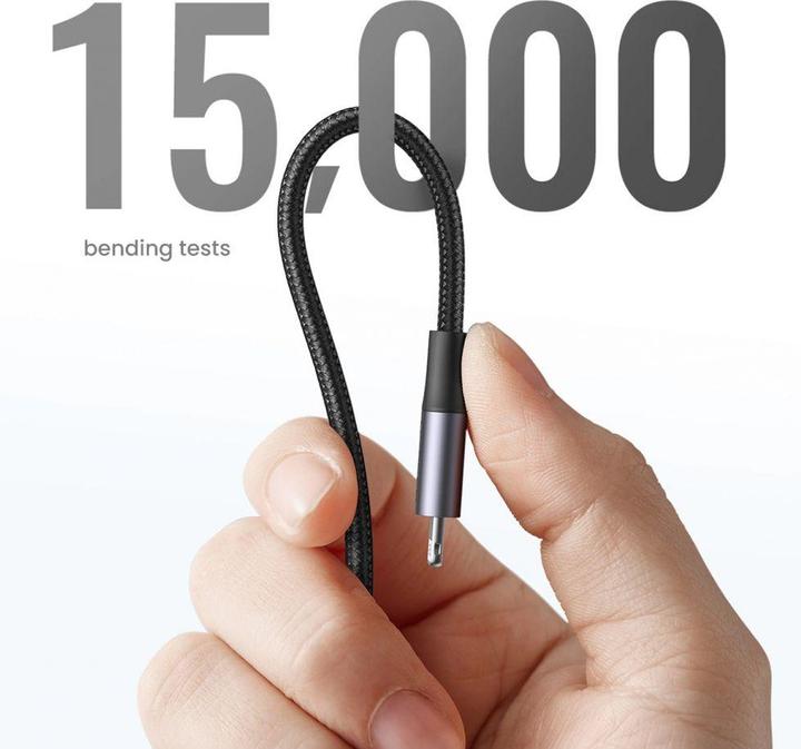 Produktbild Ugreen Lightning zu USB-C 2.0 (1 m, USB 2.0)