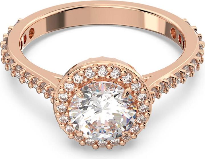 Produktbild Swarovski Constella Cocktail Round Pavé Ring Rosé (55)