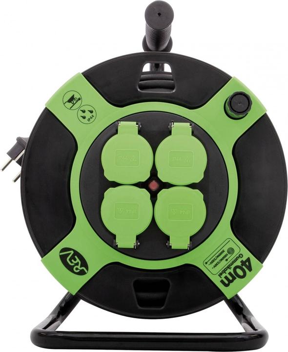 Actual product image REV Cable drum plastic 40m IP 44 4-fold (40 m)