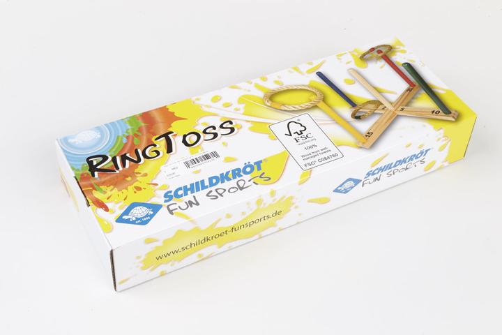 Actual product image Schildkröt Ring toss set for 5 turtles