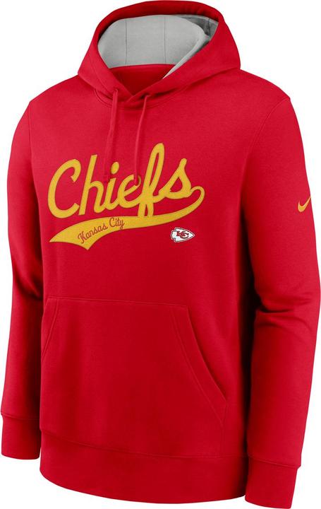 Nike Kansas City Chiefs Club Fleece Hoodie L (L)