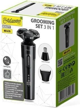 Image du produit Maestro Zestaw do golenia 3w1 USB MR-678