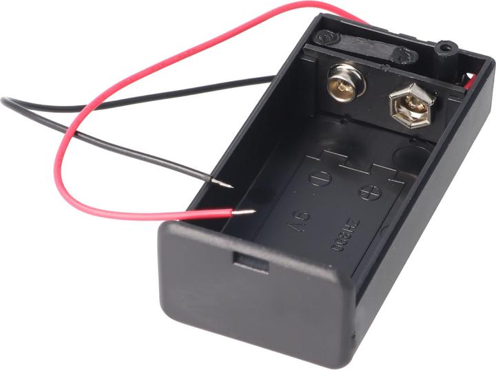 Actual product image Goobay 1x 9V Block Batteriehalter