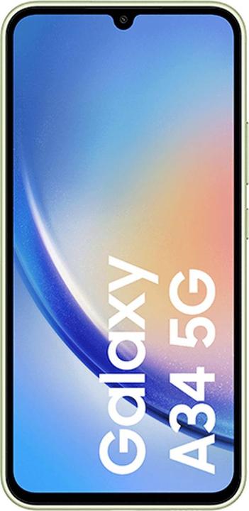 Produktbild Samsung Galaxy A34 5G (256 GB, Awesome Lime, 6.60", Dual SIM, 48 Mpx, 5G)