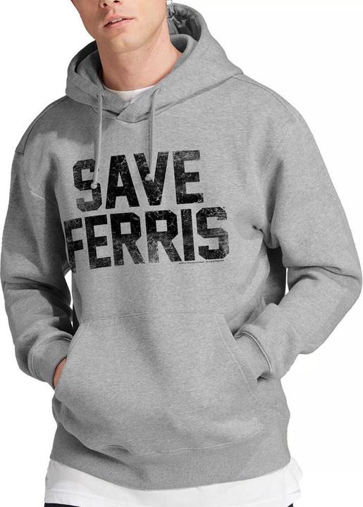 Immagine prodotto Ferris Bueller´s Day Off Ferris Bueller's Day Off Save Ferris Felpa con Cappuccio Uomo (XL)