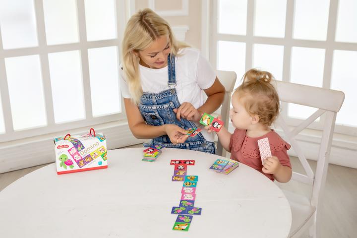 Immagine prodotto Montessori DOMINO. Animali giocattoli