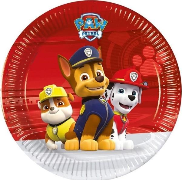 GoDan Pappteller Paw Patrol Ready for Action 8 Stk.