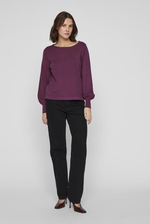 Image du produit Vila Pull en tricot à encolure en U (L)