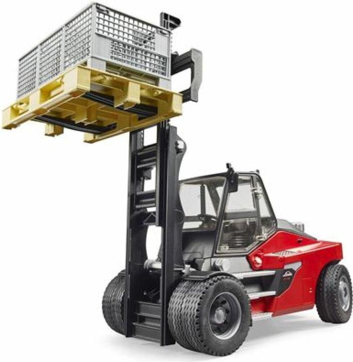Actual product image Bruder Linde forklift with pallet