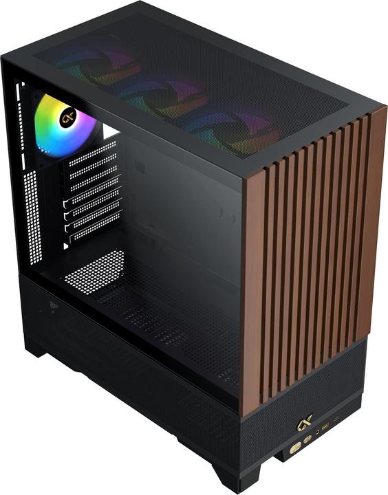 Image du produit Xigmatek Boitier Moyen Tour ATX Endorphin WD RGB avec panneaux vitrés (Noir)