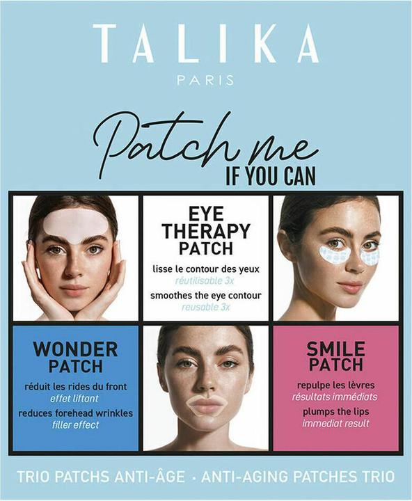 Actual product image Talika Anti-Aging Patch Trio - Wonder Patch, Eye Therapy Patch, And Smile Patch