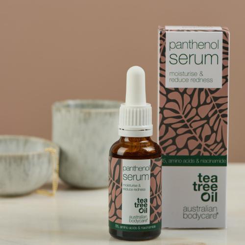 Actual product image Australian Bodycare Tea Tree Oil Panthenol Serum (30 ml)