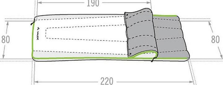 Produktbild Vaude Navajo 100 SYN (220 cm)
