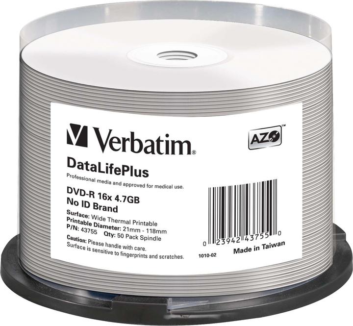Produktbild Verbatim Dvd-R (50 x)
