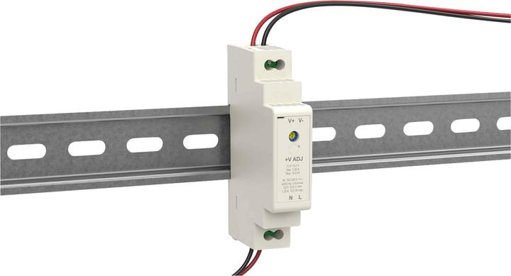 Actual product image Goobay DIN-rail power supply unit 12 V, 1.25 A, 15 W