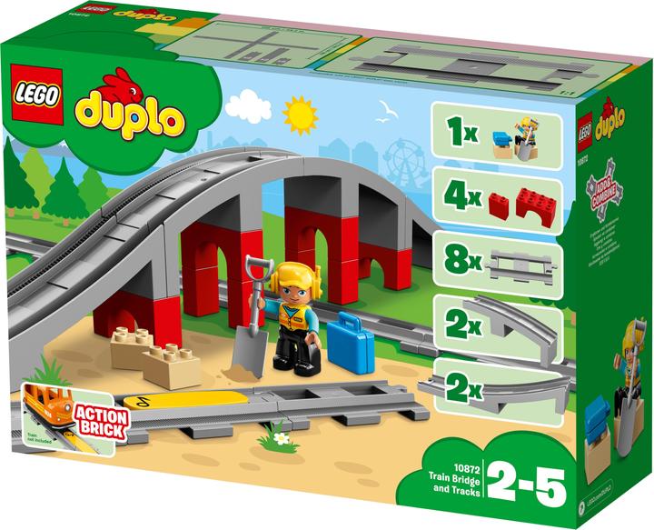 Immagine prodotto LEGO Ponte ferroviario e binari (10872)