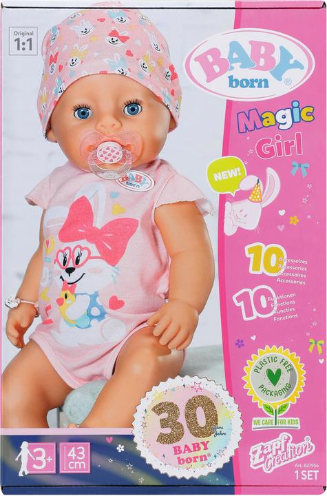 Actual product image Zapf Creation Soft Magic Girl