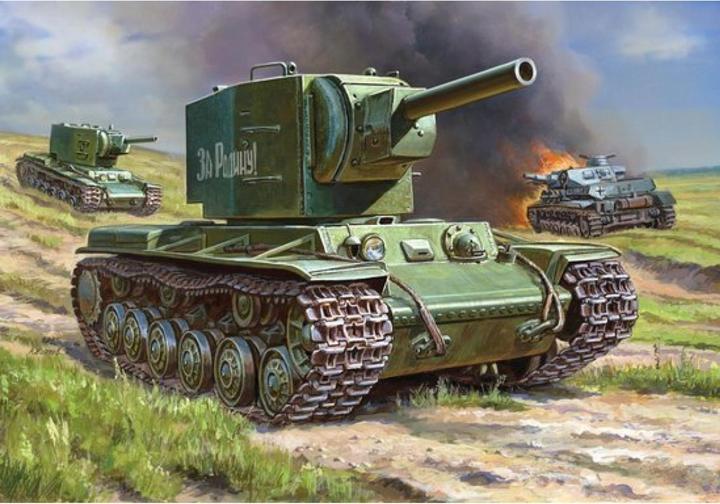 Image du produit Carson 1:35 WWII Rus. Tank KV-2 Gigant