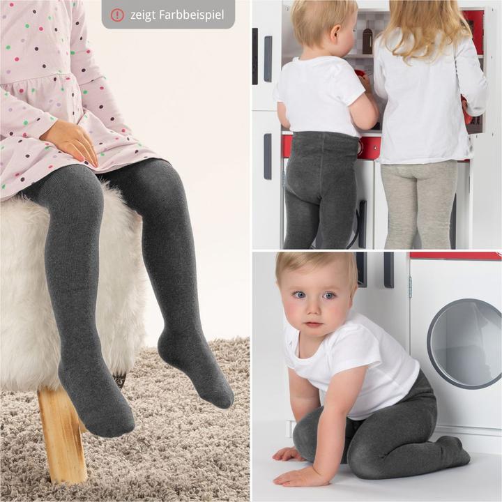 Produktbild La Loona LaLoona Baby-Strumpfhosen Strumpfhose 2er Pack - Rosa - (62/68)
