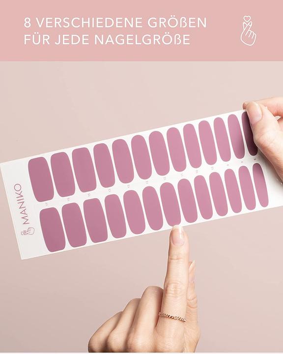 Produktbild Maniko Nails Nagelfolie Set, Rose BB / Baby Girl