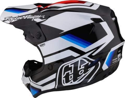 Actual product image Troy Lee Designs GP helmet, Apex, white/blue, S | 55-56cm (55 - 56 cm)