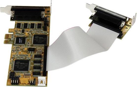 Produktbild StarTech 8 Port Serielle RS232 PCI Express Schnittstellenkarte mit 16550 UART