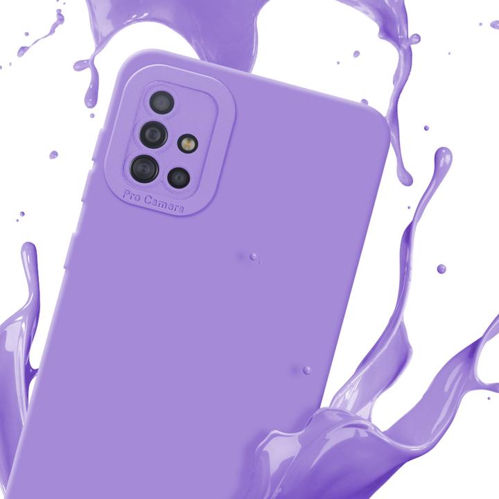 Actual product image Cadorabo Case for Samsung Galaxy A51 4G / M40s in TPU Fluid LM162 Style (Samsung Galaxy M40s)