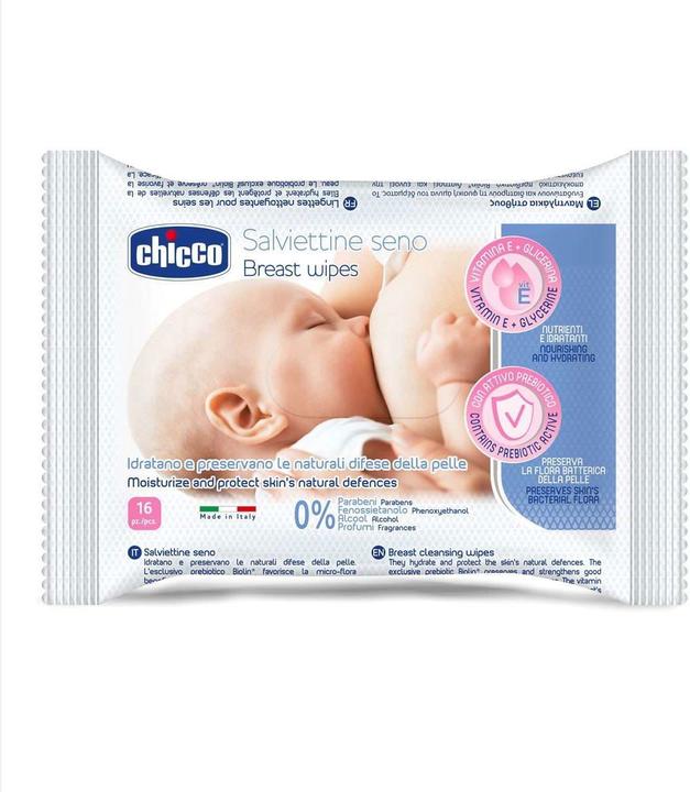 Produktbild Chicco Reinigungstücher für die Brust 0m+