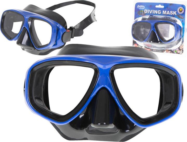 Produktbild Ikonka Taucherbrille Schwimmbrille schwarz