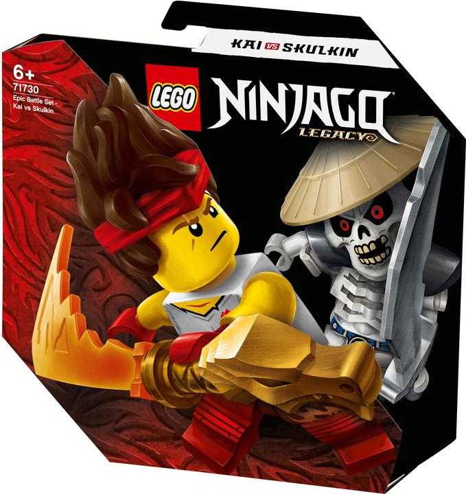 Produktbild LEGO Kampfset: Kai vs. Skulkin (71730, LEGO Ninjago)