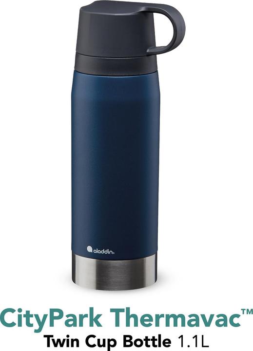 Produktbild Aladdin CityPark Thermavac Twin Becher/Flasche 1.1L Deep Navy (1.10 l)
