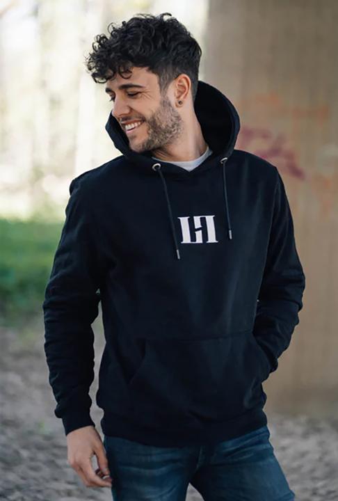 Immagine prodotto Luca Hänni Felpa con cappuccio (LH) (XL)