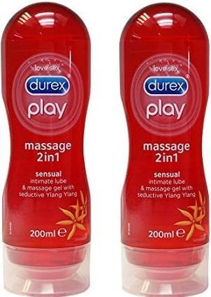 Produktbild Durex Play Massage Sensual 2in1 (Ylang Ylang) 200ml (200 ml)