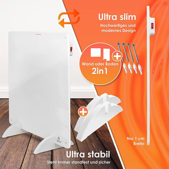 Produktbild Kesser Infrarotheizung, 1x 550 Watt