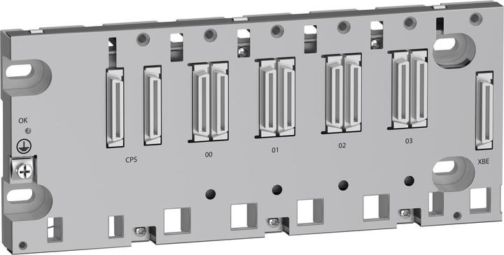 Actual product image Schneider Electric Modicon M340 Rack 4-slot Bus X/Ethernet